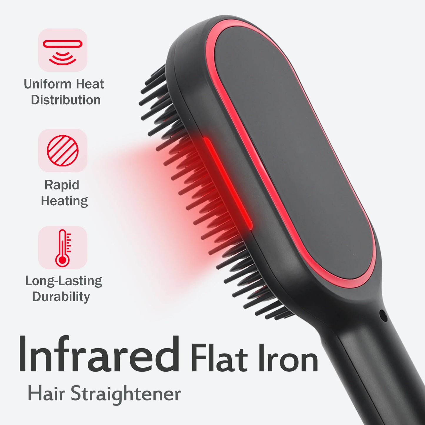 Negative Ion Hair Straightening Brush