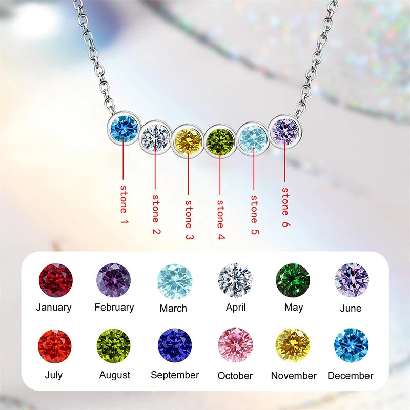 Maternal Bond Birthstone Pendant