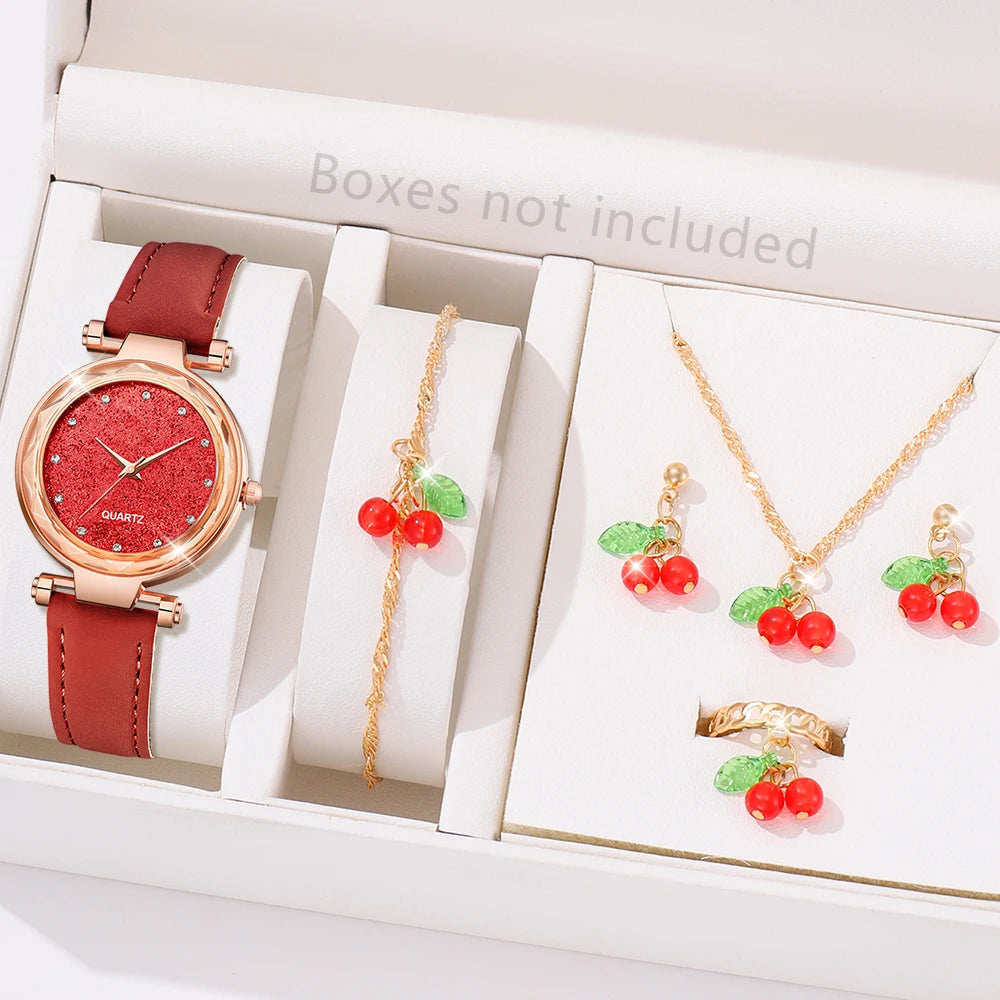 Cherry Watch Gift Set