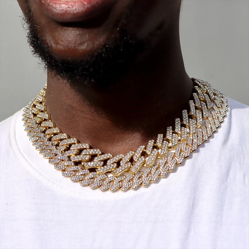 14mm Iced Cuban Chain