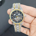 Luxury Roman Skeleton Watch