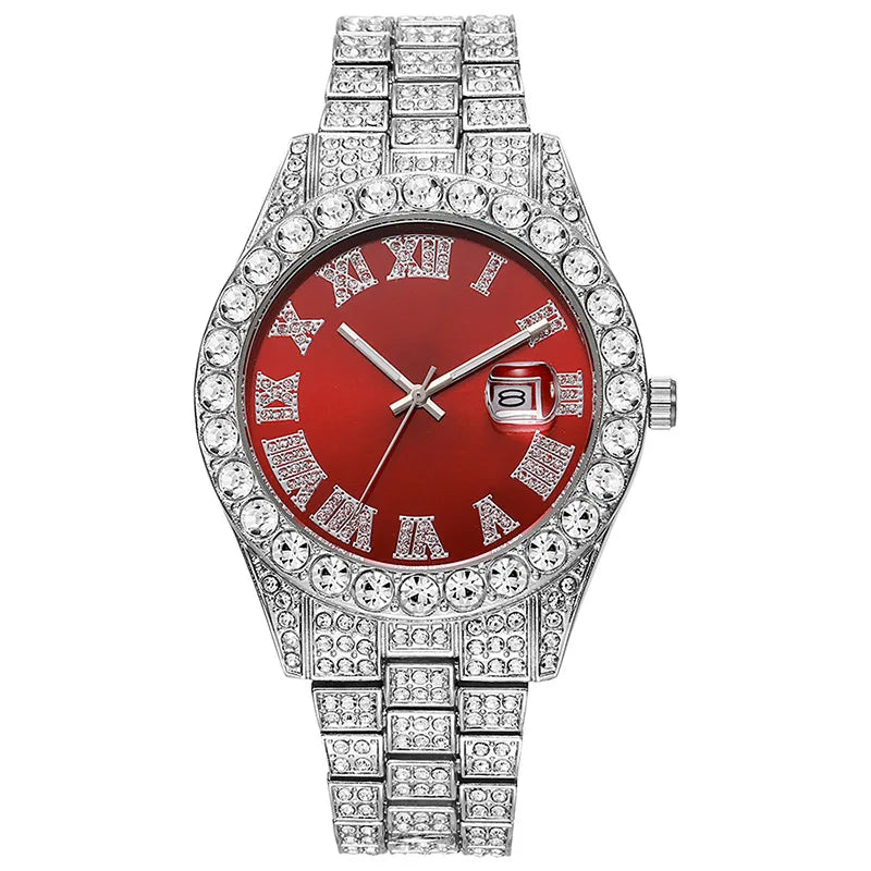 Luxury Gold Quartz Watch