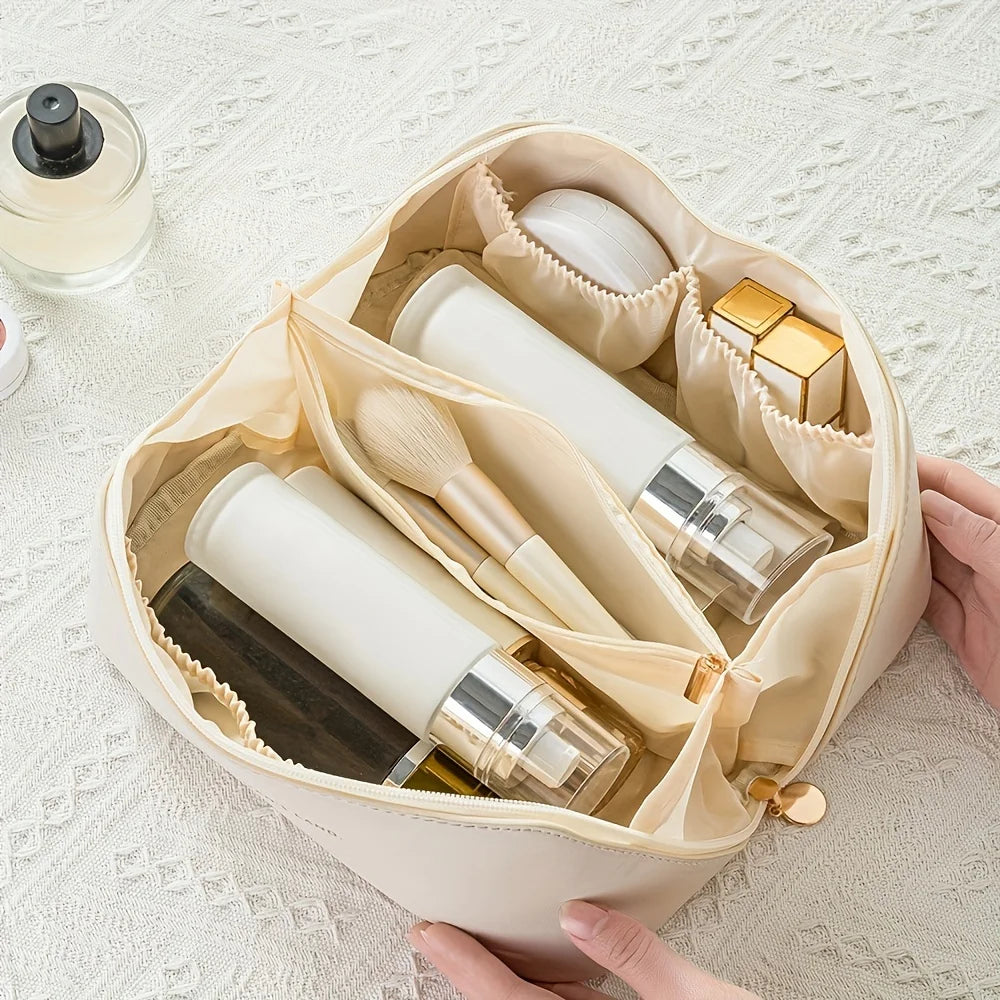 Travel Makeup Bag – Luxury Cosmetic Organizer
