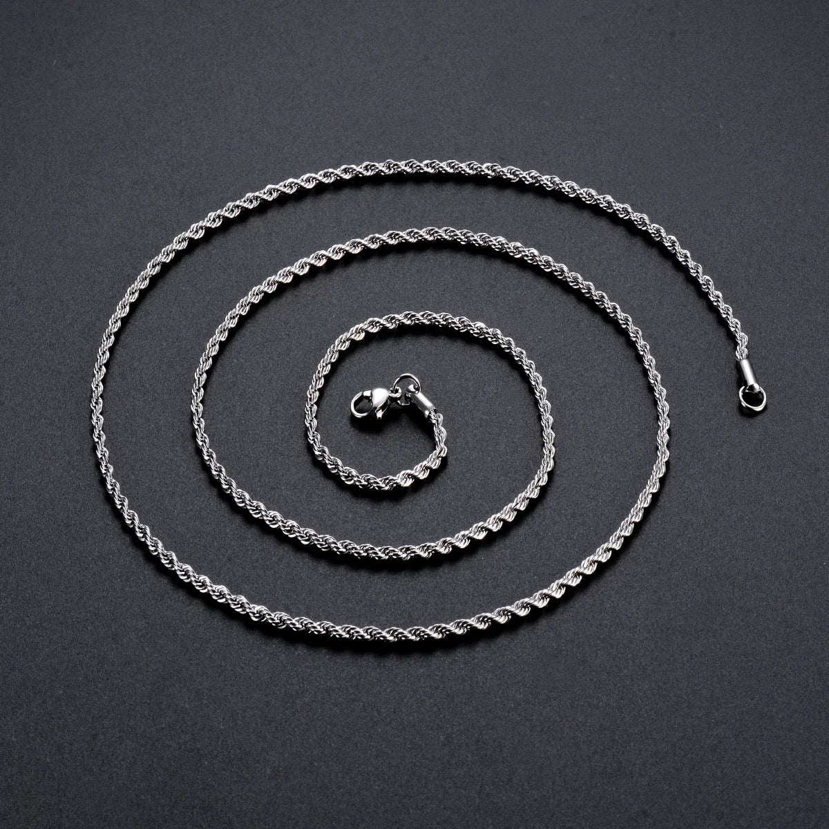 925 Sterling Silver Rope Chain
