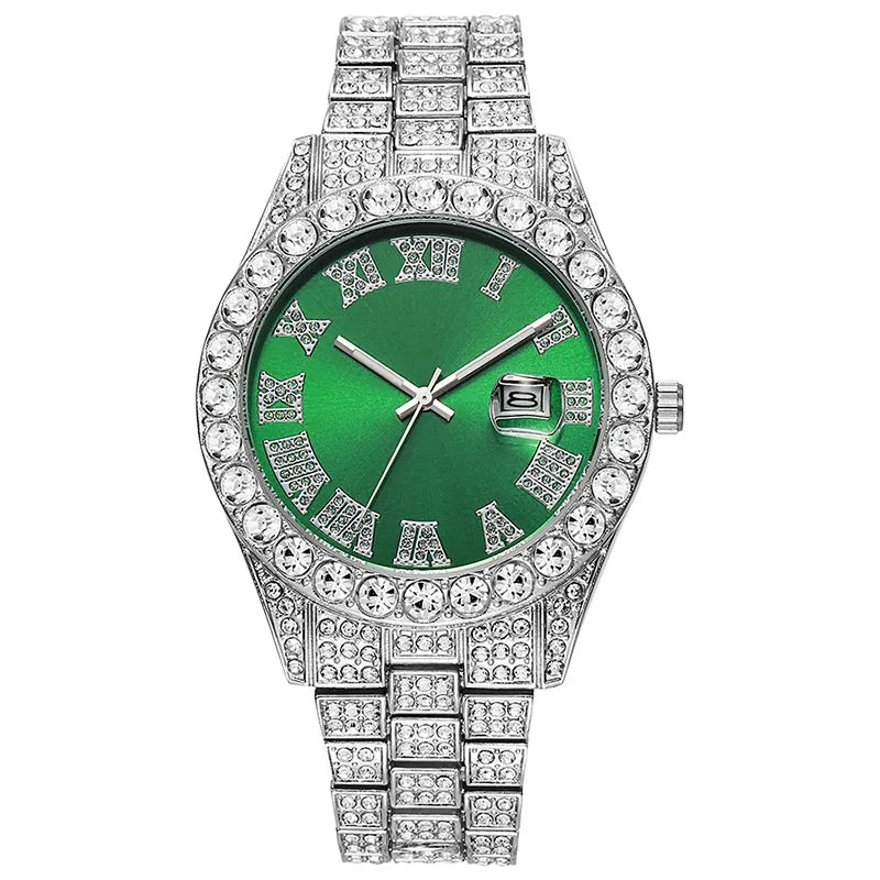 Luxury Gold Quartz Watch
