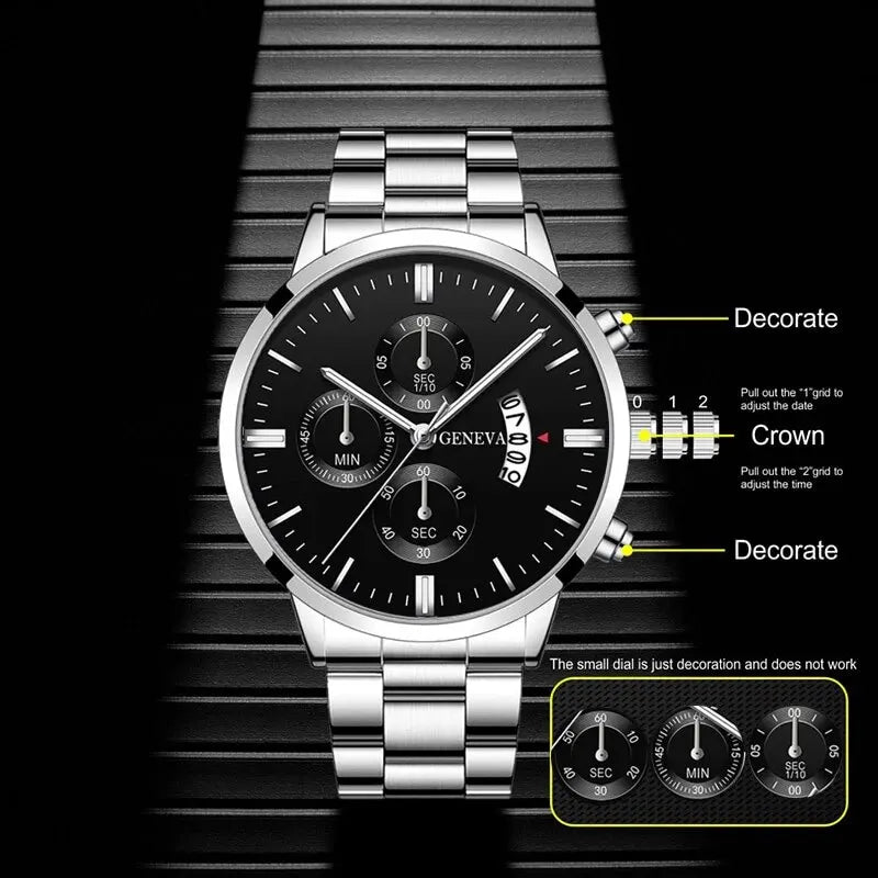 Luxury Men’s Calendar Watch