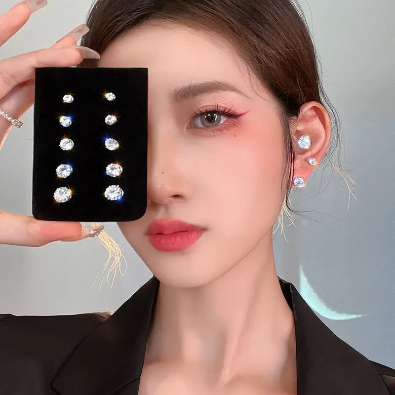 Magnetic Crystal Earrings