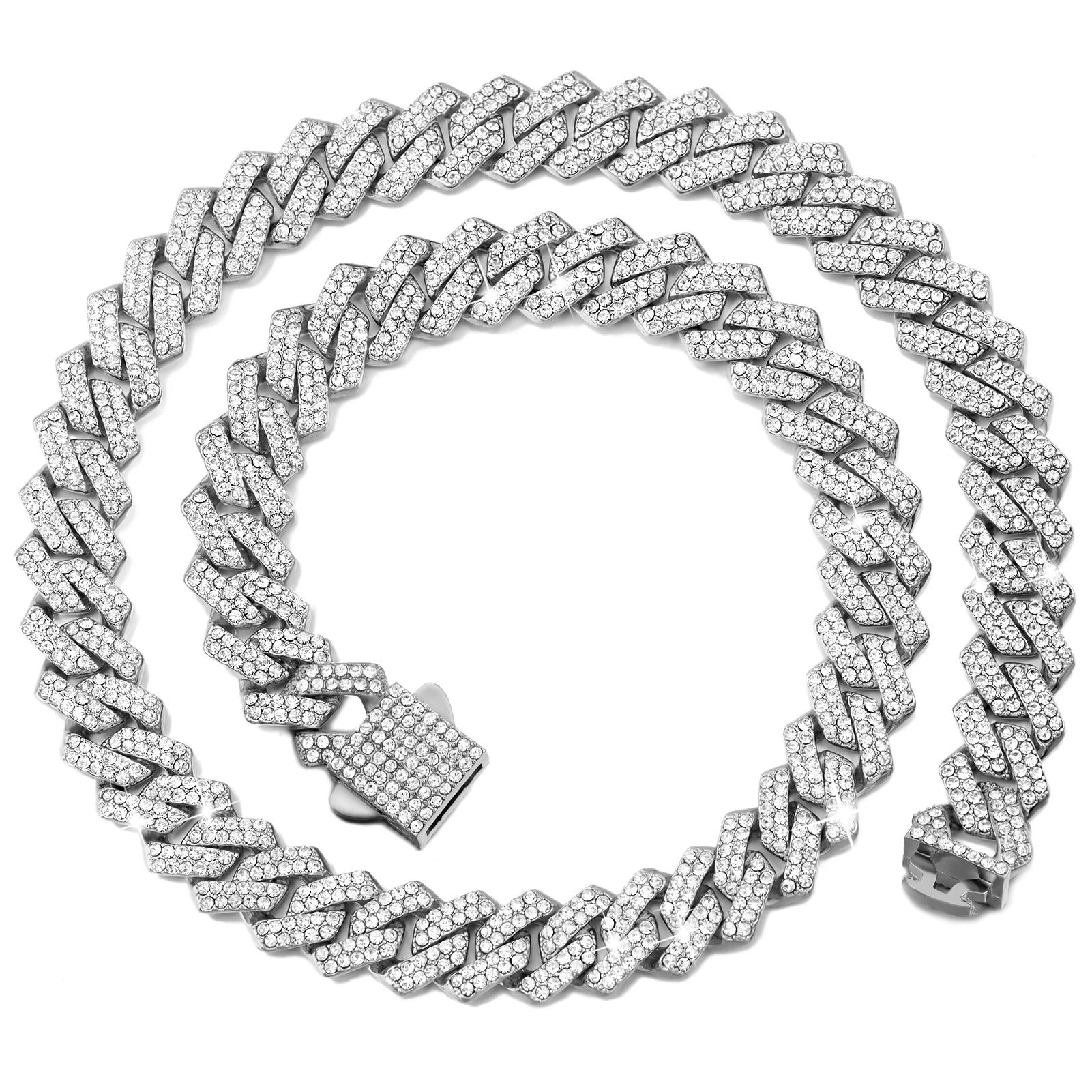 14mm Iced Cuban Chain