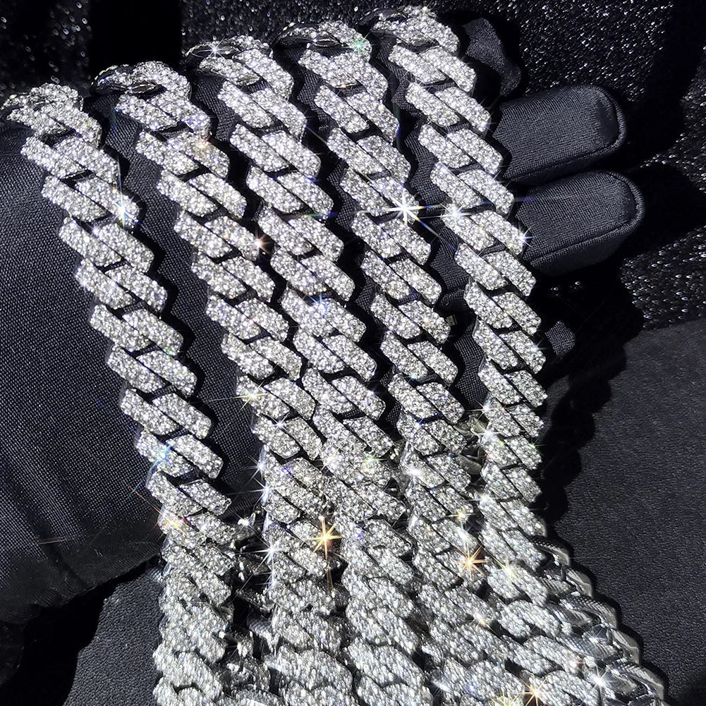 14mm Iced Cuban Link Chain