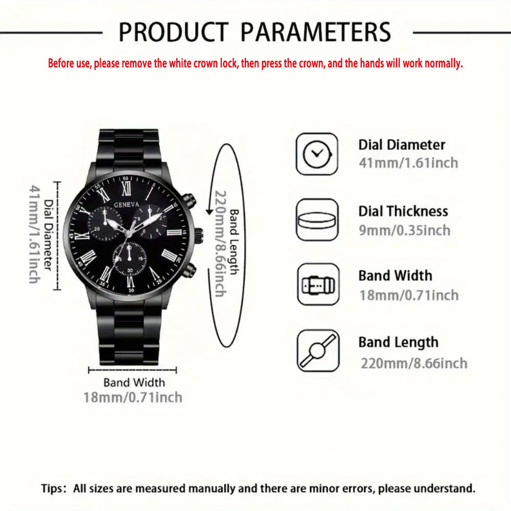Luxury Business Quartz Watch