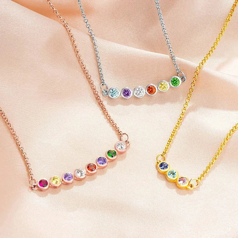 Maternal Bond Birthstone Pendant