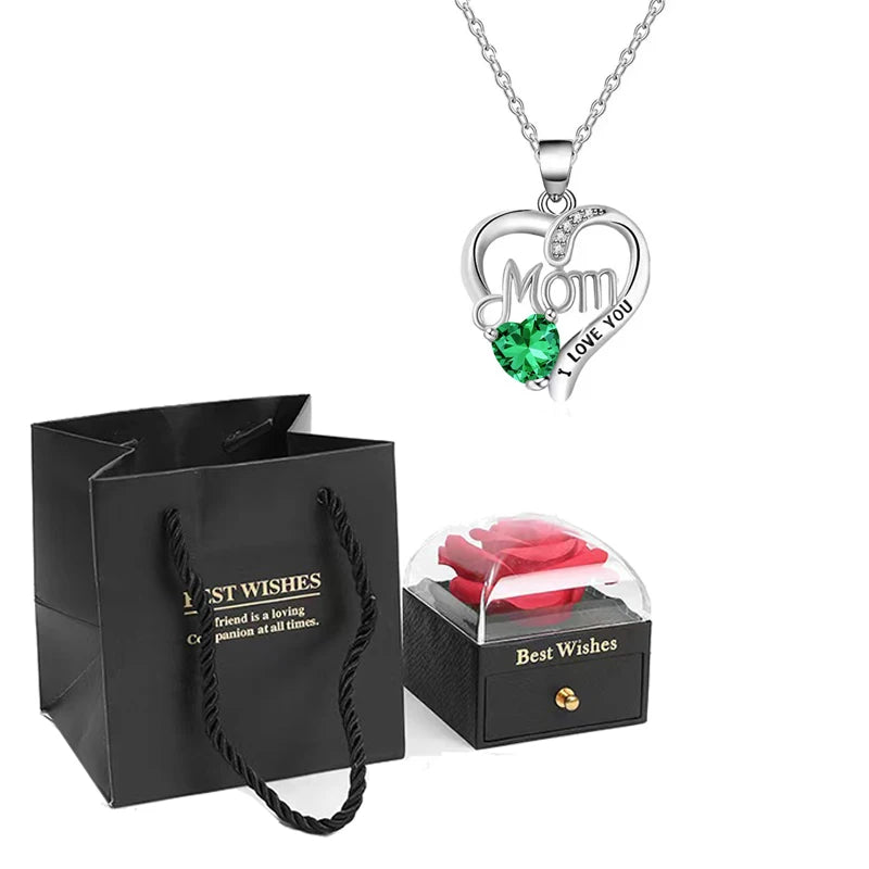 Birthstone Heart Pendant