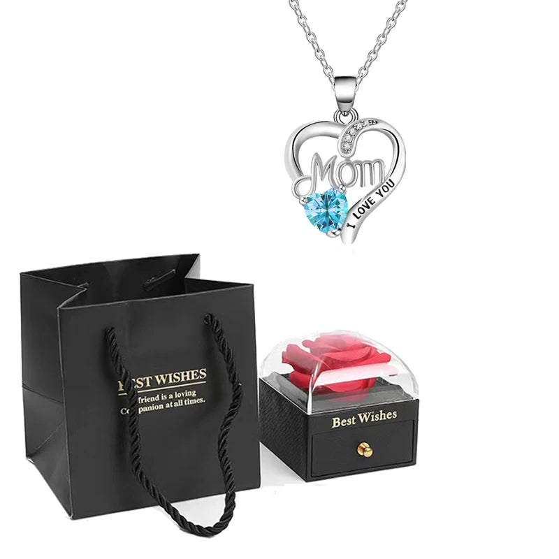 Birthstone Heart Pendant