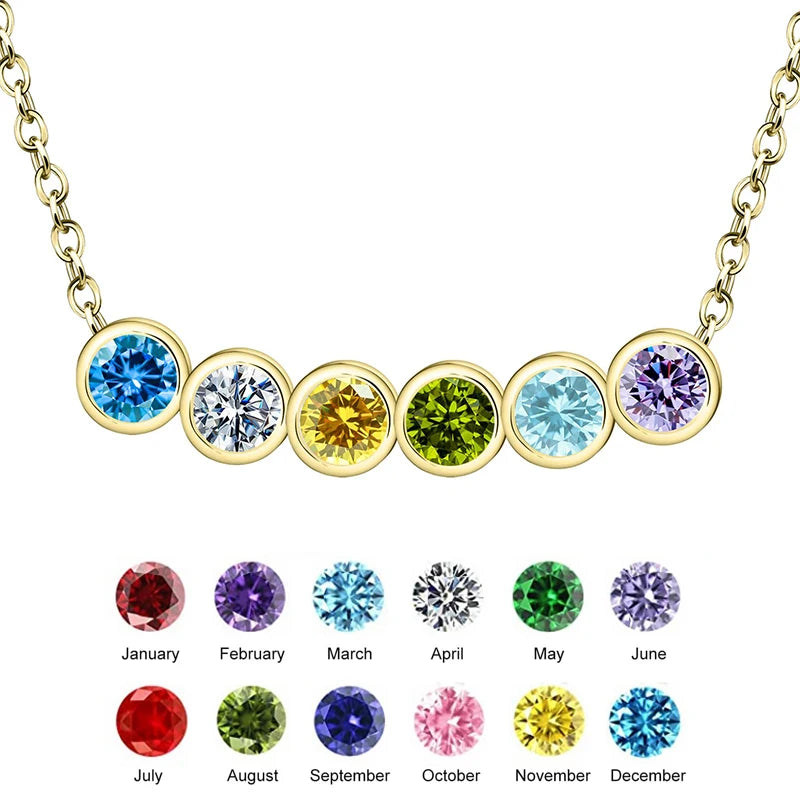 Maternal Bond Birthstone Pendant