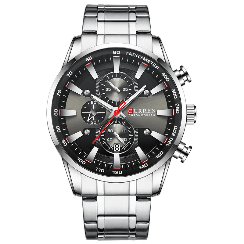 CURREN Luxury Chronograph Watc