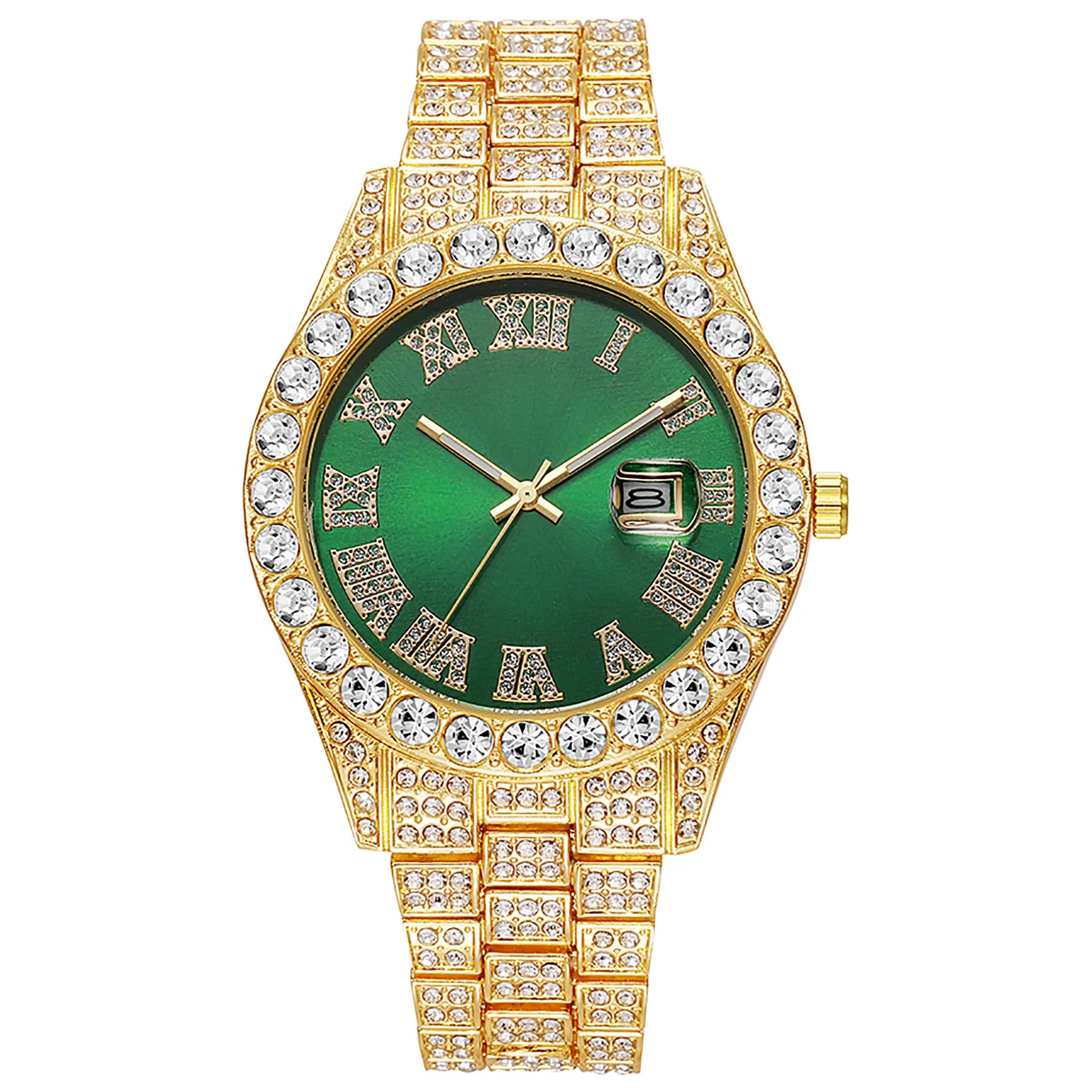 Luxury Gold Quartz Watch