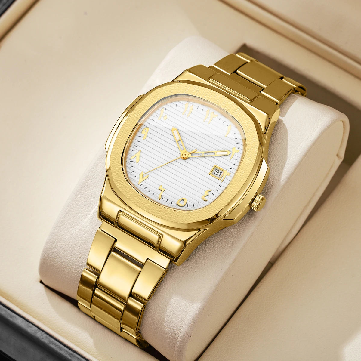 Luxury Square Quartz Watch