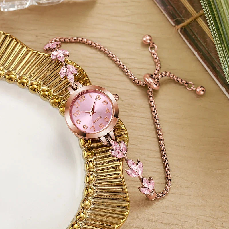 Luxury Rhinestone Bracelet Watch