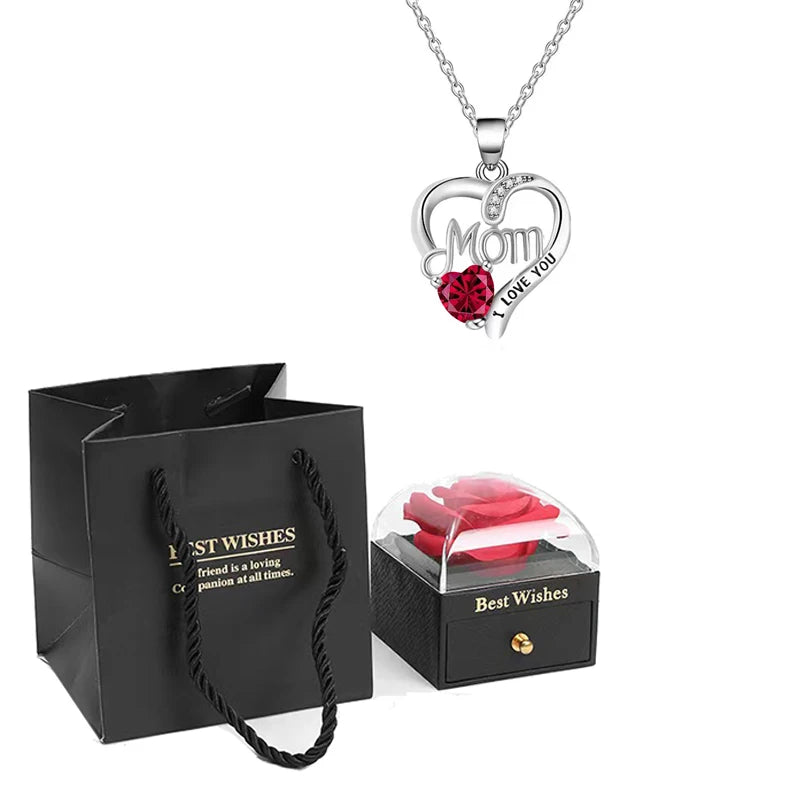 Birthstone Heart Pendant