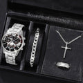 4-Piece Watch & Jewelry Set