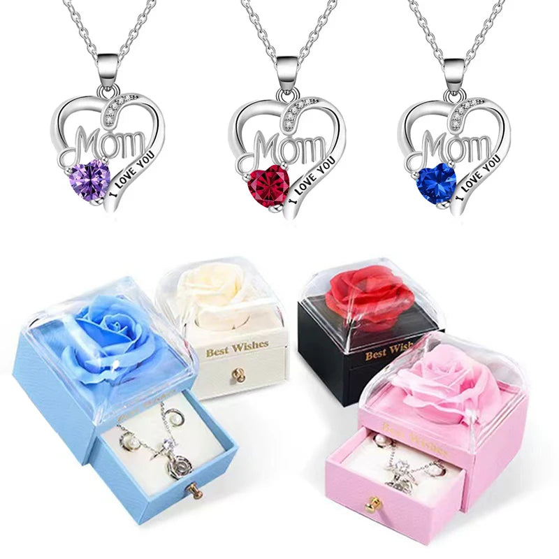Birthstone Heart Pendant