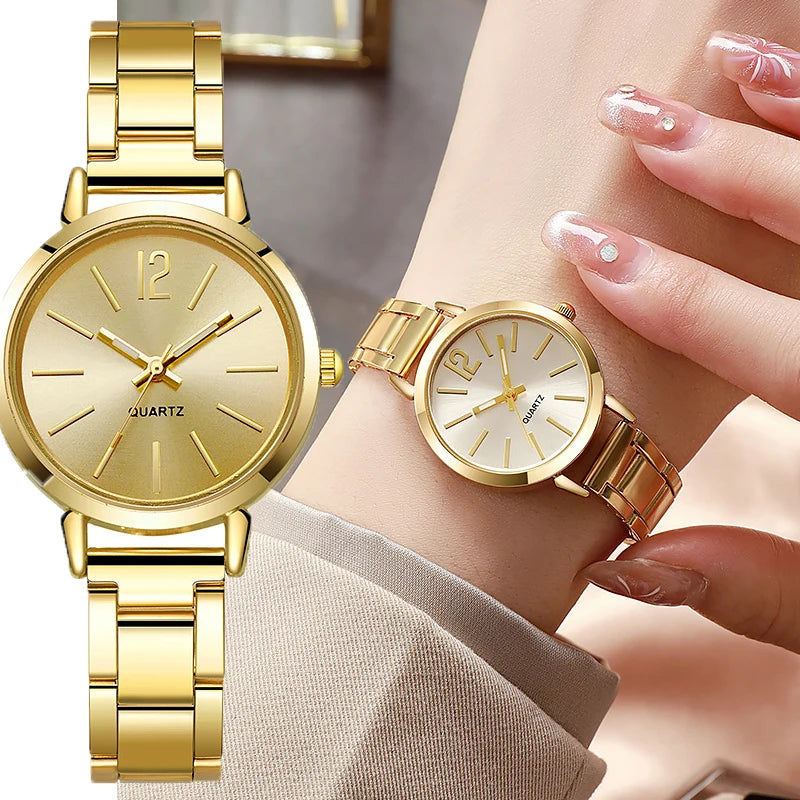 Luxury Gold Bracelet Watch