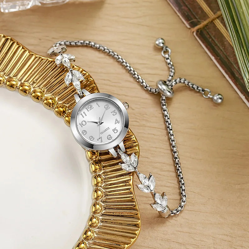 Luxury Rhinestone Bracelet Watch