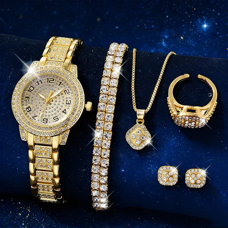 Luxury Gold Watch Set