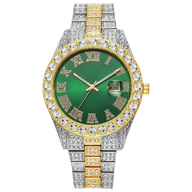 Luxury Gold Quartz Watch