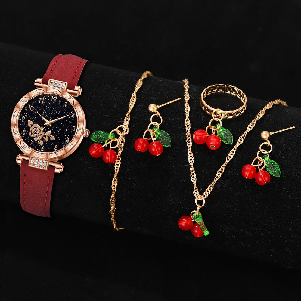 Cherry Watch Gift Set