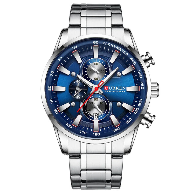 CURREN Luxury Chronograph Watc