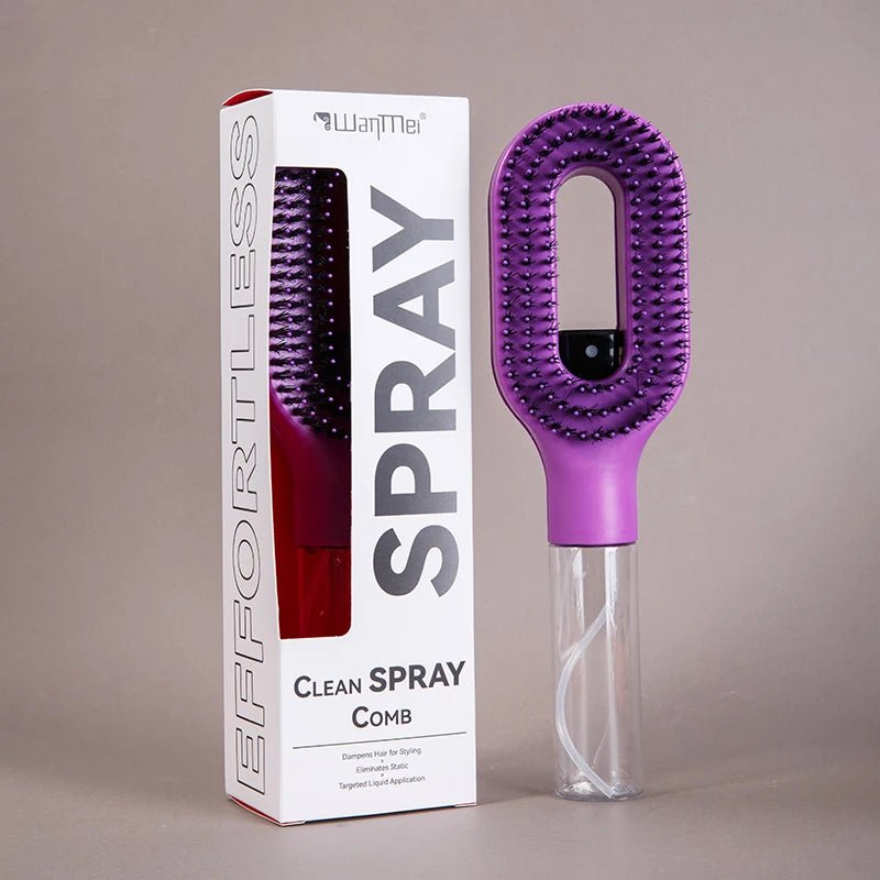 2-in-1 Spray Bottle Hair Comb