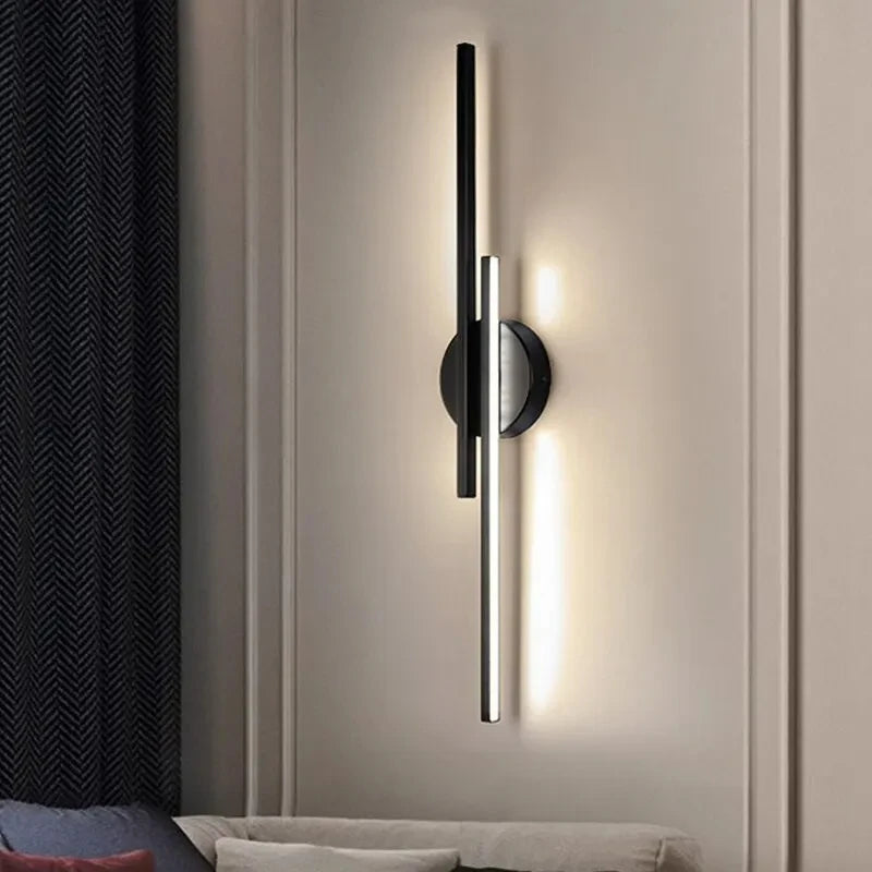 Nordic Double Line LED Wall Lamp