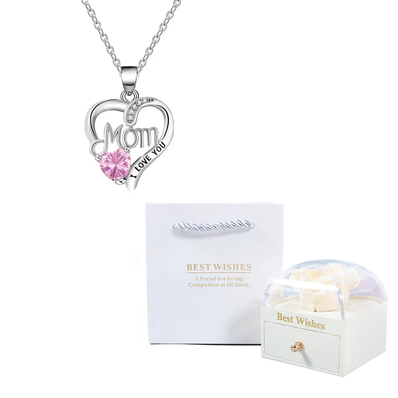 Birthstone Heart Pendant