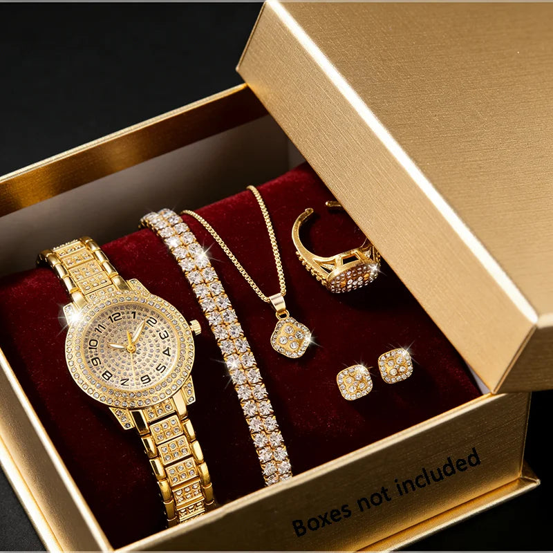 Luxury Gold Watch Set
