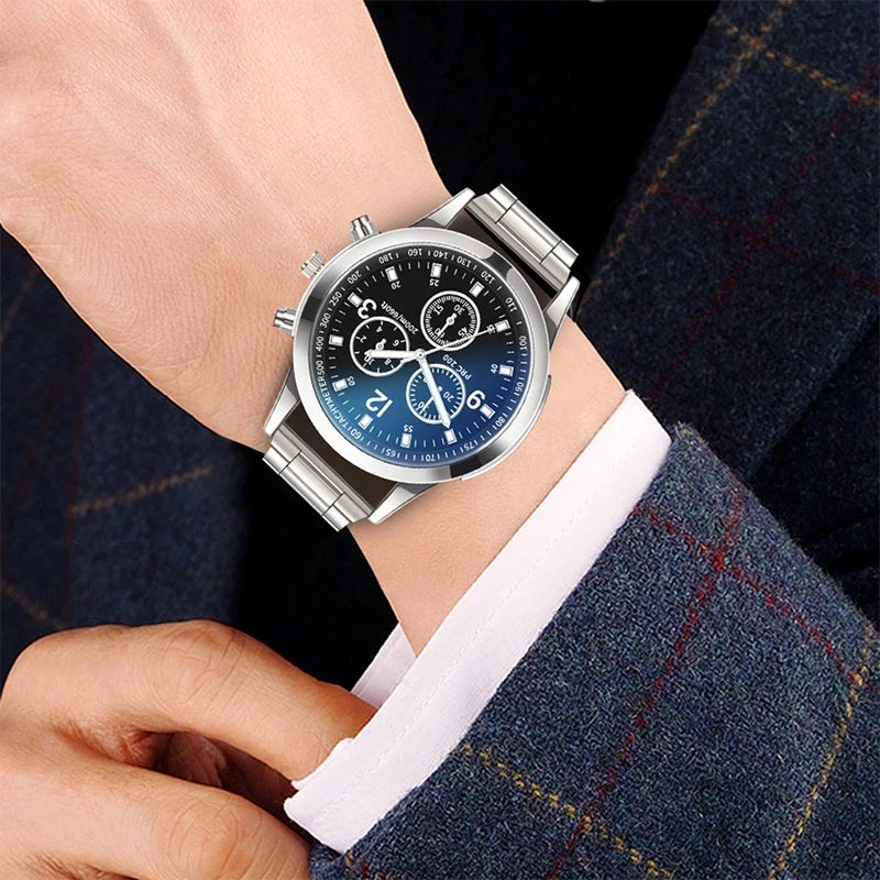 Business Watch & Bracelet Set
