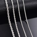 925 Sterling Silver Rope Chain