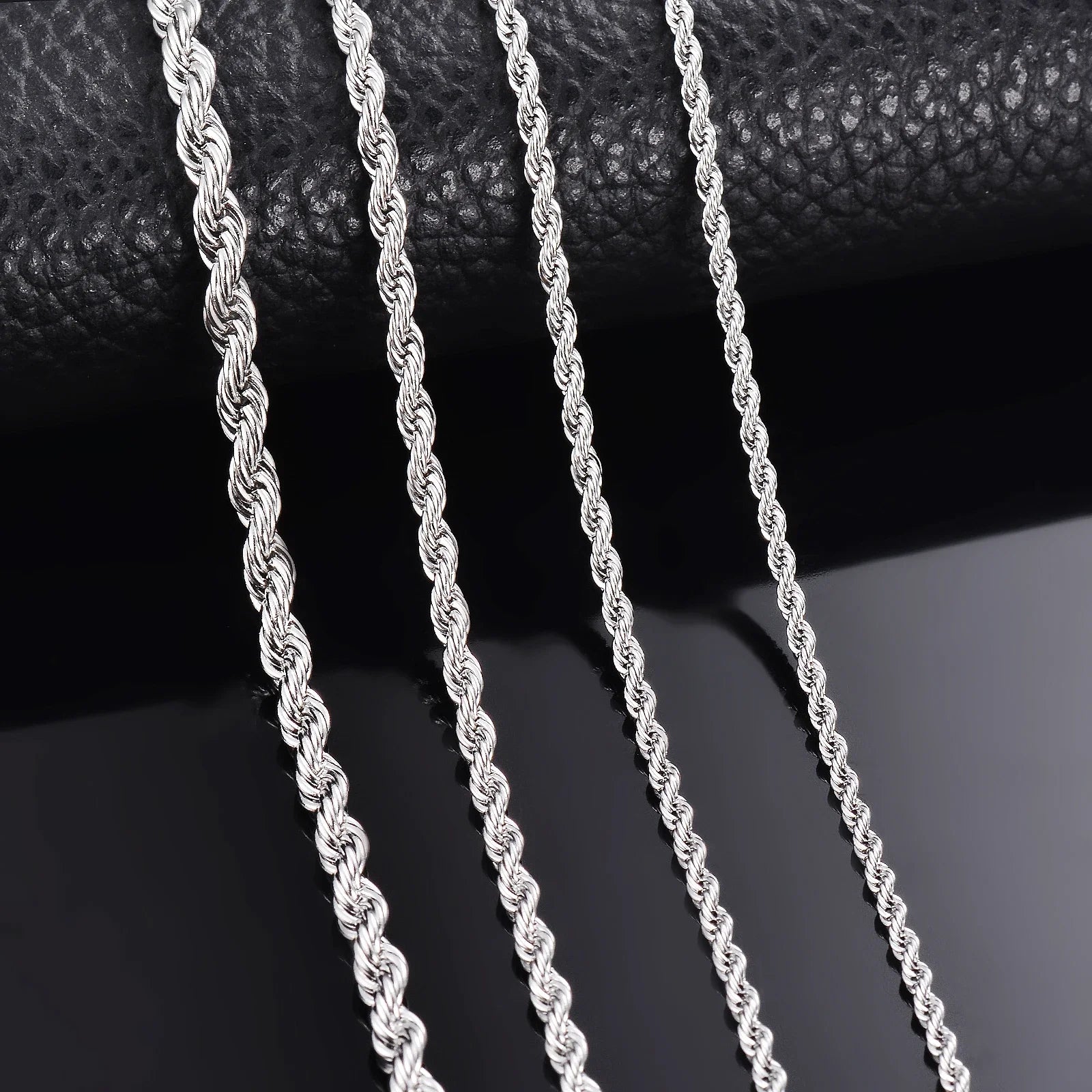 925 Sterling Silver Rope Chain