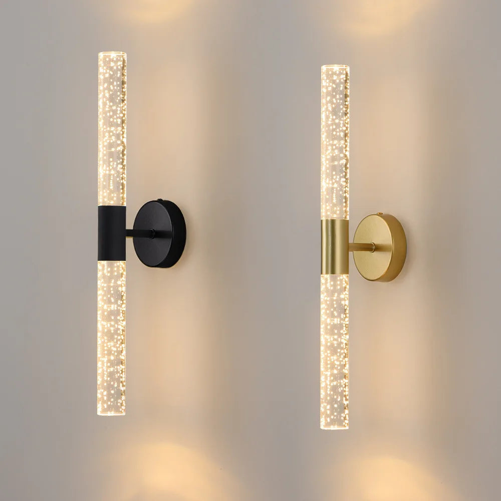 Nordic Crystal Bubble LED Wall Lamp