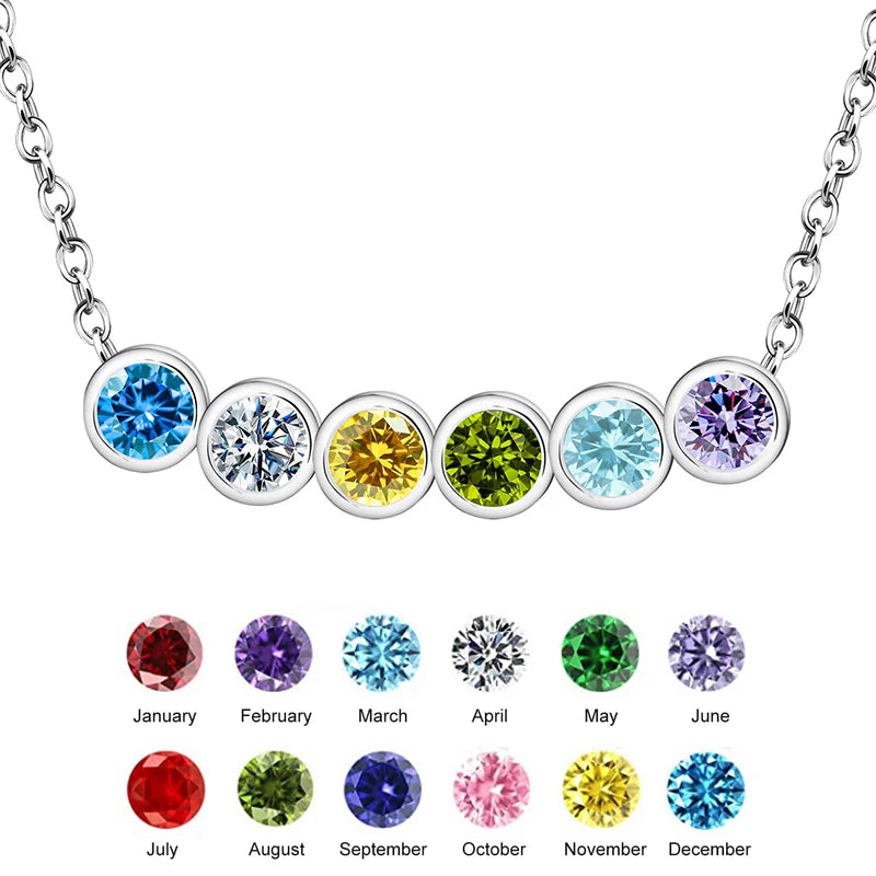 Maternal Bond Birthstone Pendant