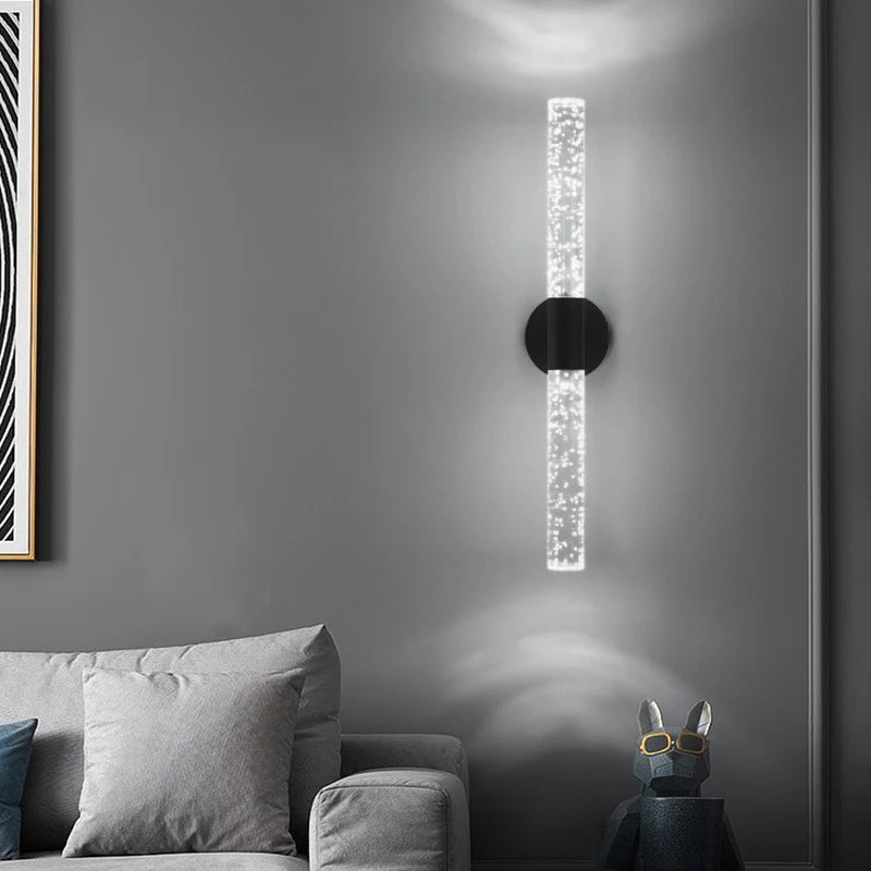 Nordic Crystal Bubble LED Wall Lamp