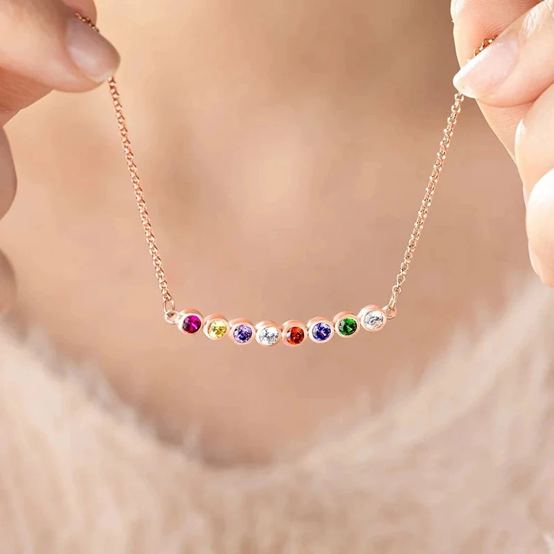 Maternal Bond Birthstone Pendant