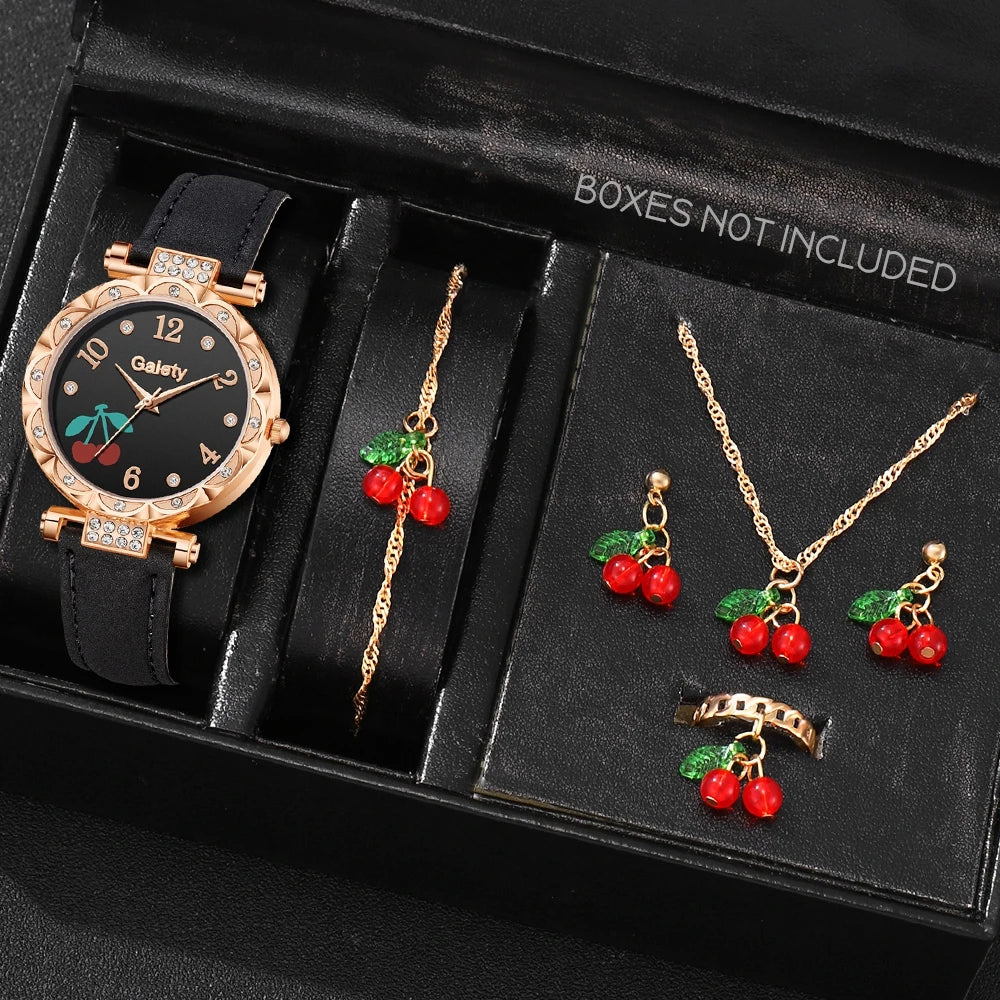 Cherry Watch Gift Set