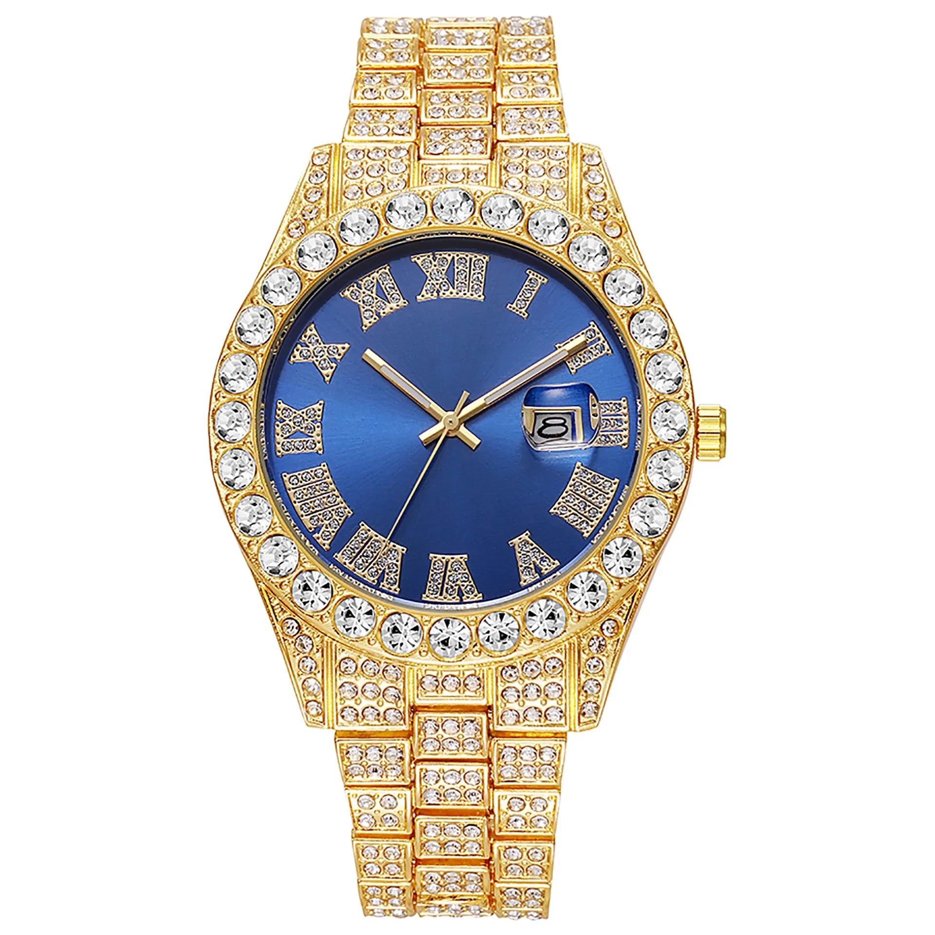 Luxury Gold Quartz Watch
