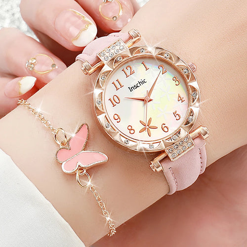 6-Piece Flower Watch Set — short