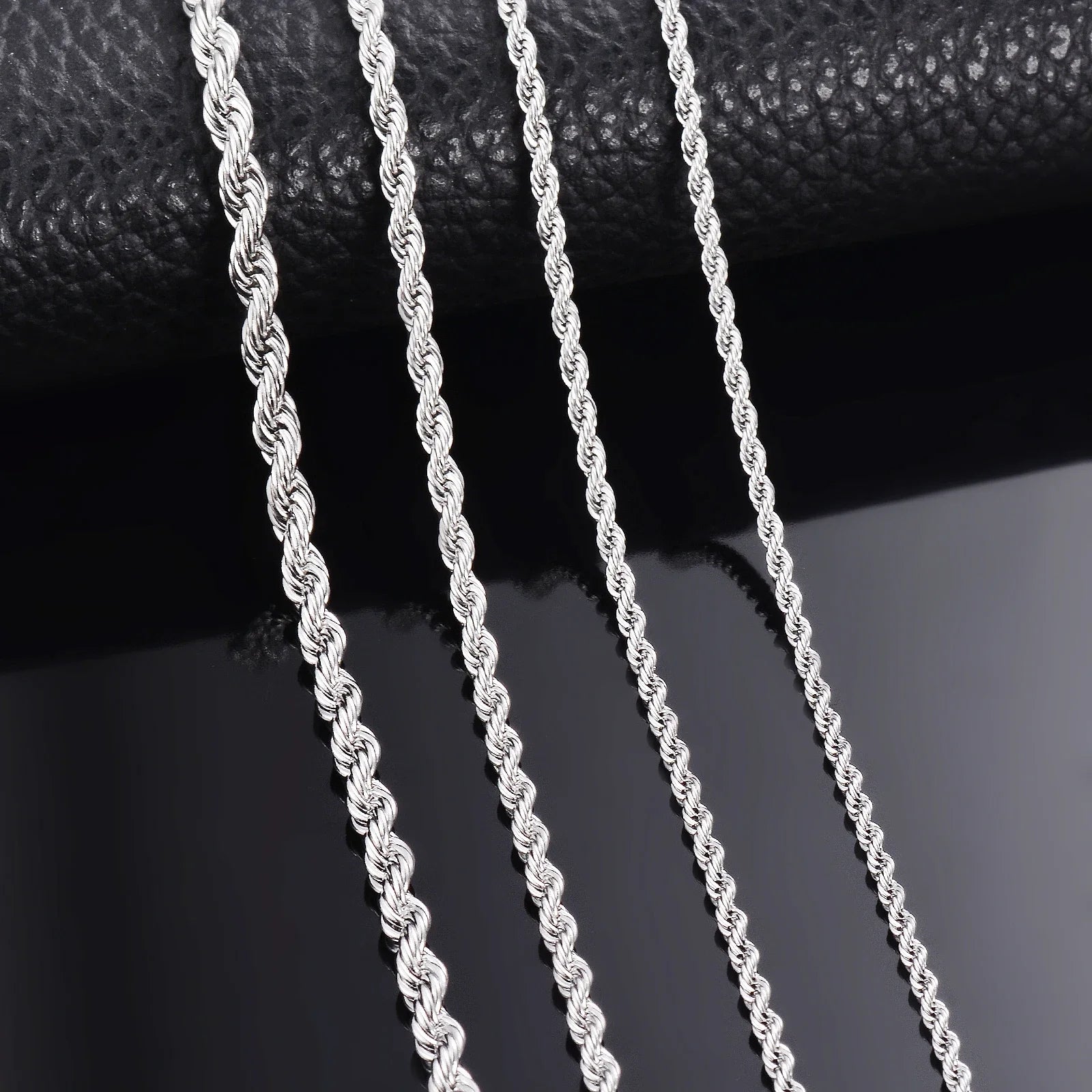 925 Sterling Silver Rope Chain