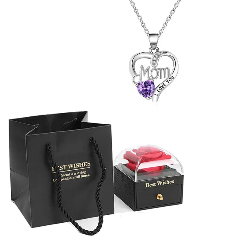 Birthstone Heart Pendant