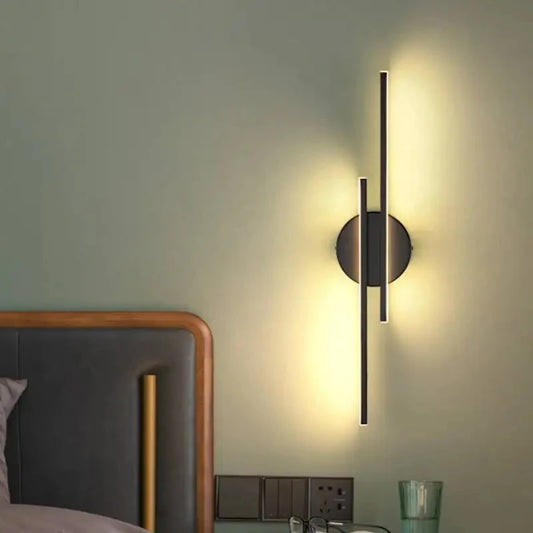 Nordic Double Line LED Wall Lamp