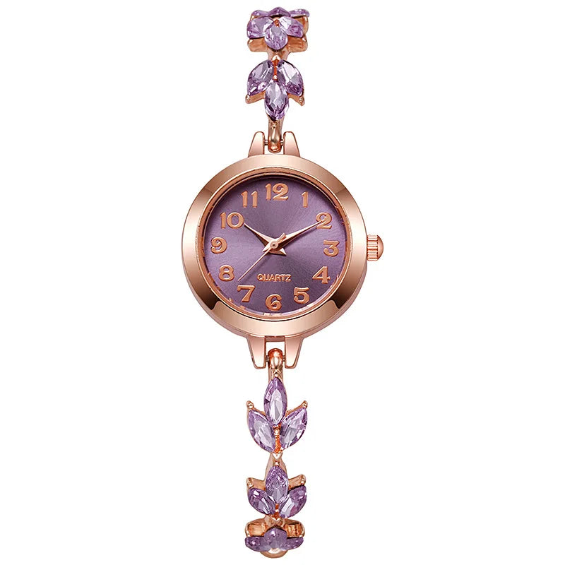 Luxury Rhinestone Bracelet Watch