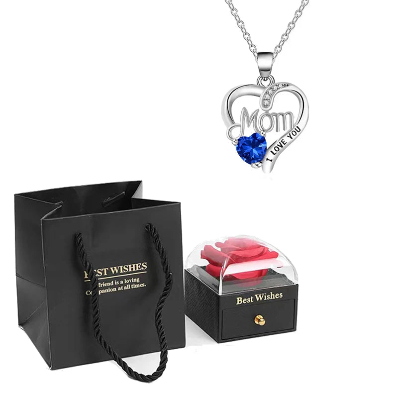 Birthstone Heart Pendant